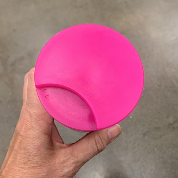 Starbucks Ribbon Swirl Hot Pink Travel Coffee Mug - Picture 4 of 5